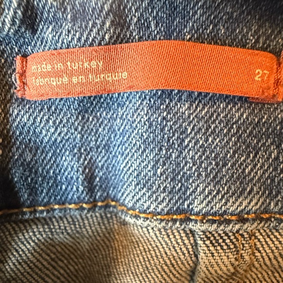 Anthropologie Pilcro Classic Blue high-rise Wide-Leg Women Jeans Sz. 27 - Picture 7 of 10